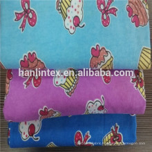 colorized printing flannel fabric for garment/printed cotton flannel fabric for children C 20*10 42*42 150CM